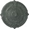 Ekena Millwork Attica Ceiling Medallion (Fits Canopies up to 3 3/4"), 39 1/2"OD x 2 1/2"P, Athenian Green Crackle CM39ATAGC - alternate 1